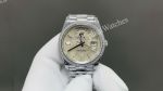 8+ Factory Rolex Daydate 40mm Diamond Bezel 3255 Movement Beige/Diamond Face Watch
